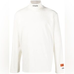 Heron Preston CTNMB roll-neck long-sleeve top